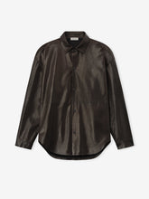 Leather Relaxed Shirt