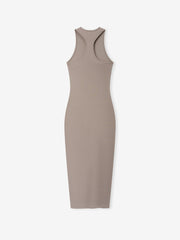 Womens Soft Rib Racerback Dress