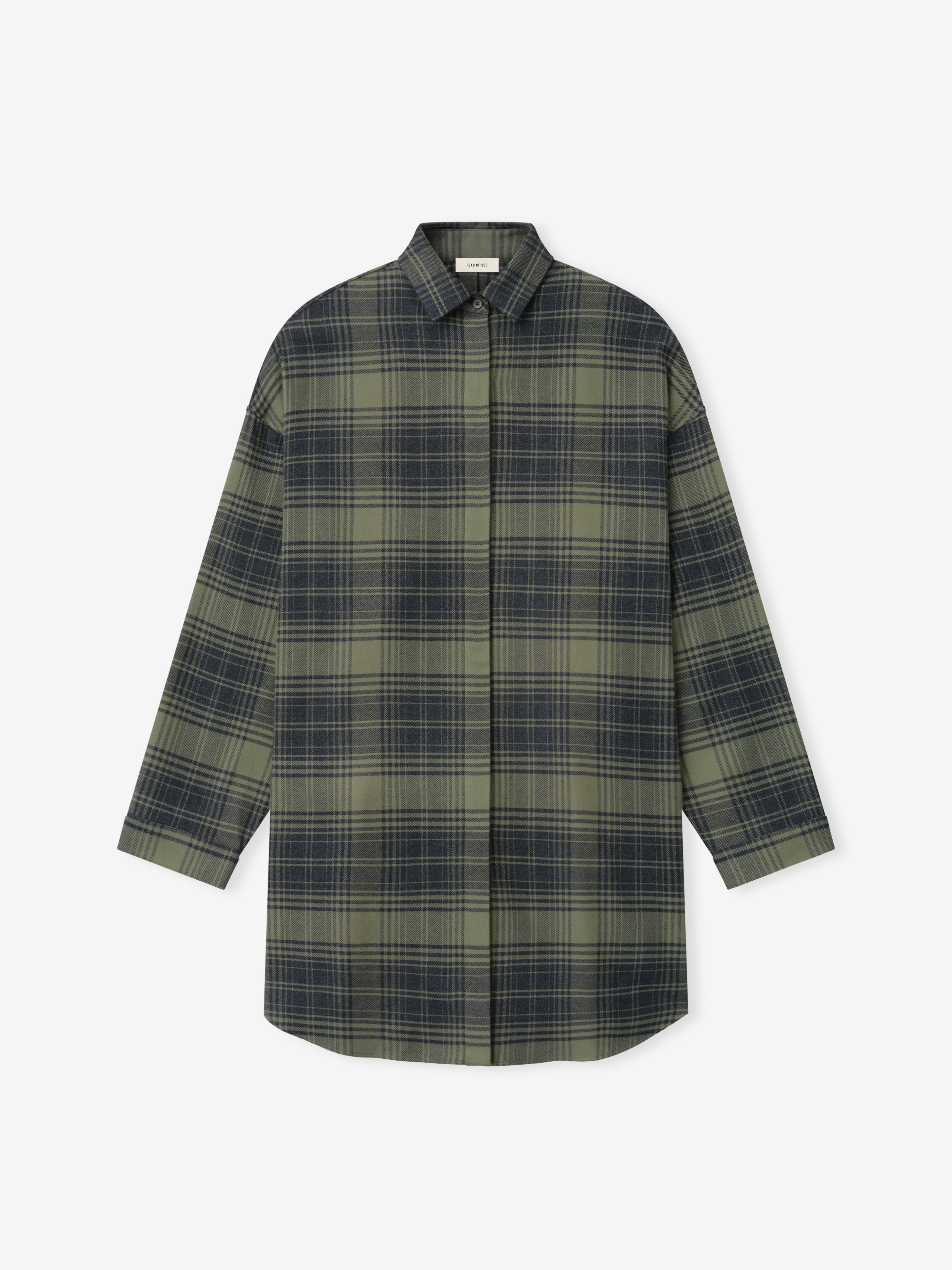 Womens Flannel Relaxed Shirt